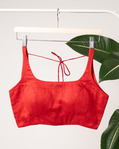 PERENNIAL RED SLEEVELESS.