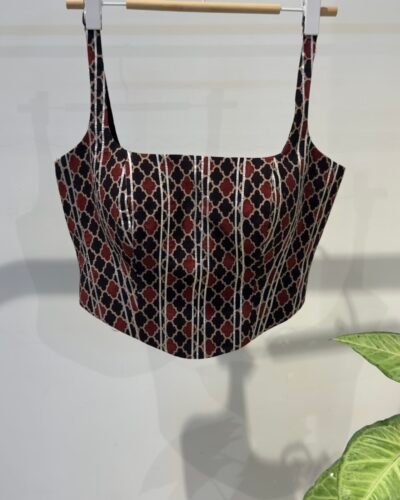 Corset Ajrakh.