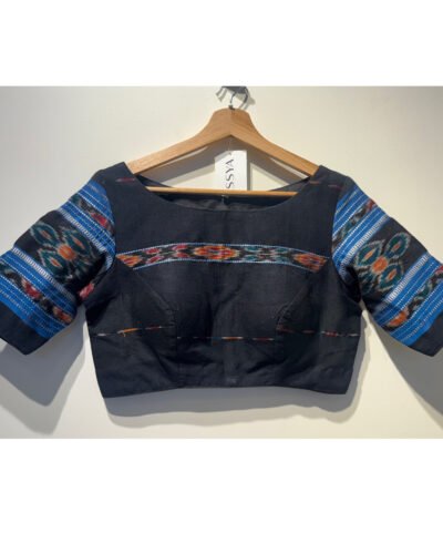 SIZE-38 BLACK IKKAT.