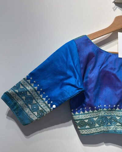 SIZE-34 KAATHA BLUE.