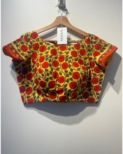 SIZE-38 FLORAL YELLOW.