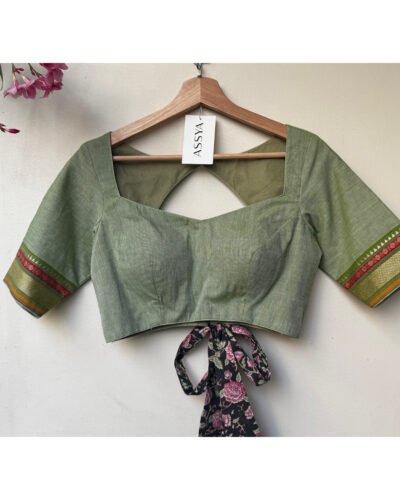 SIZE-34 MANGALGIRI TIE-BACK