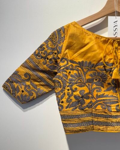 SIZE-34 KAATHA OCHRE.