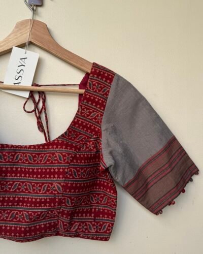 SIZE-36 GREY AND RUST.